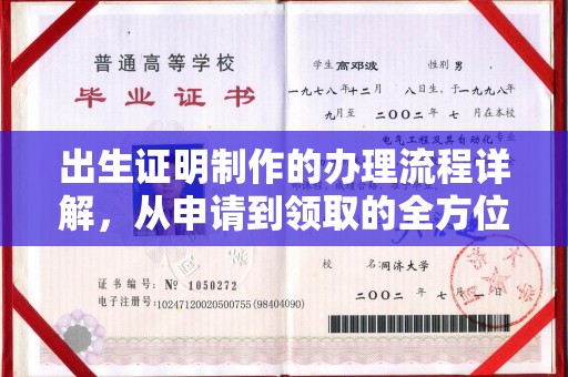 新绛出生证明制作的办理流程详解，从申请到领取的全方位指南